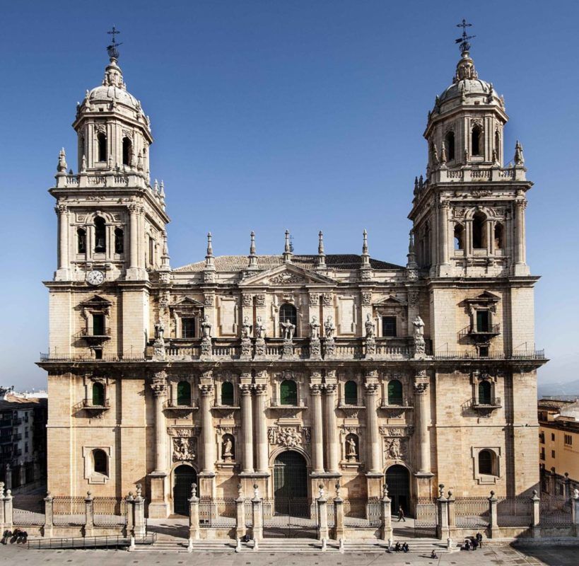Catedral de Jaén. Fachada principal.